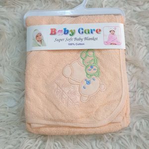 Baby Hooded Bath Towel (Teddy Bear2)