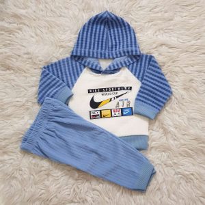 Hooded Shirt With Pajama (Blue World Cup)