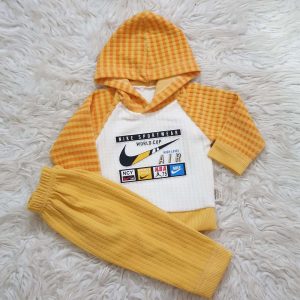 Hooded Shirt With Pajama (Yellow World Cup)