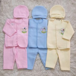 Pack of 3 Winter Newborn Suits
