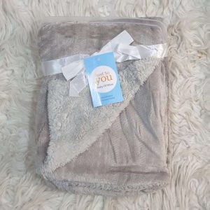 Double Layer Baby Blanket (Grey)