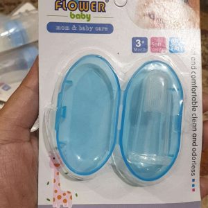 Finger Brush With Cover (Blue)